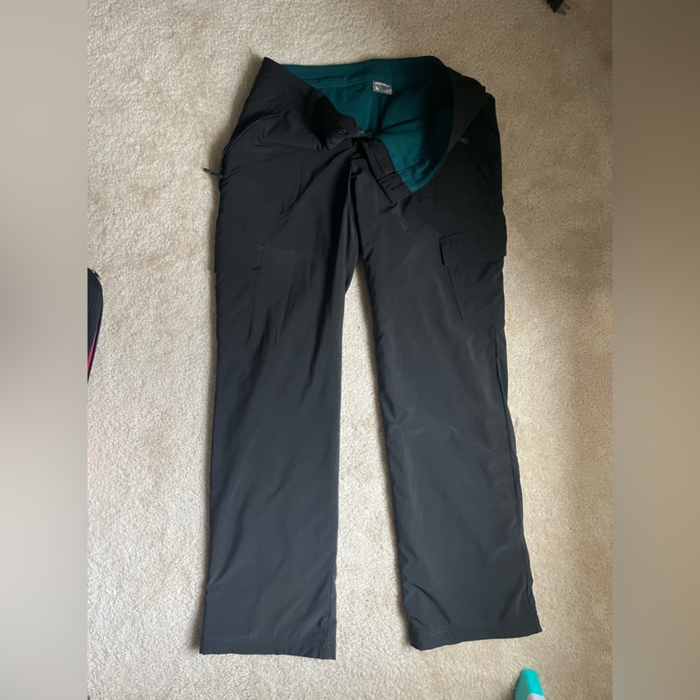 Eddie Bauer women’s fleece lined outdoor pants